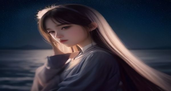 深紫夜空背景下的内容分类数据可视化图表，展示美女性爱相关搜索词热度分布，粉紫渐变色调专业感强